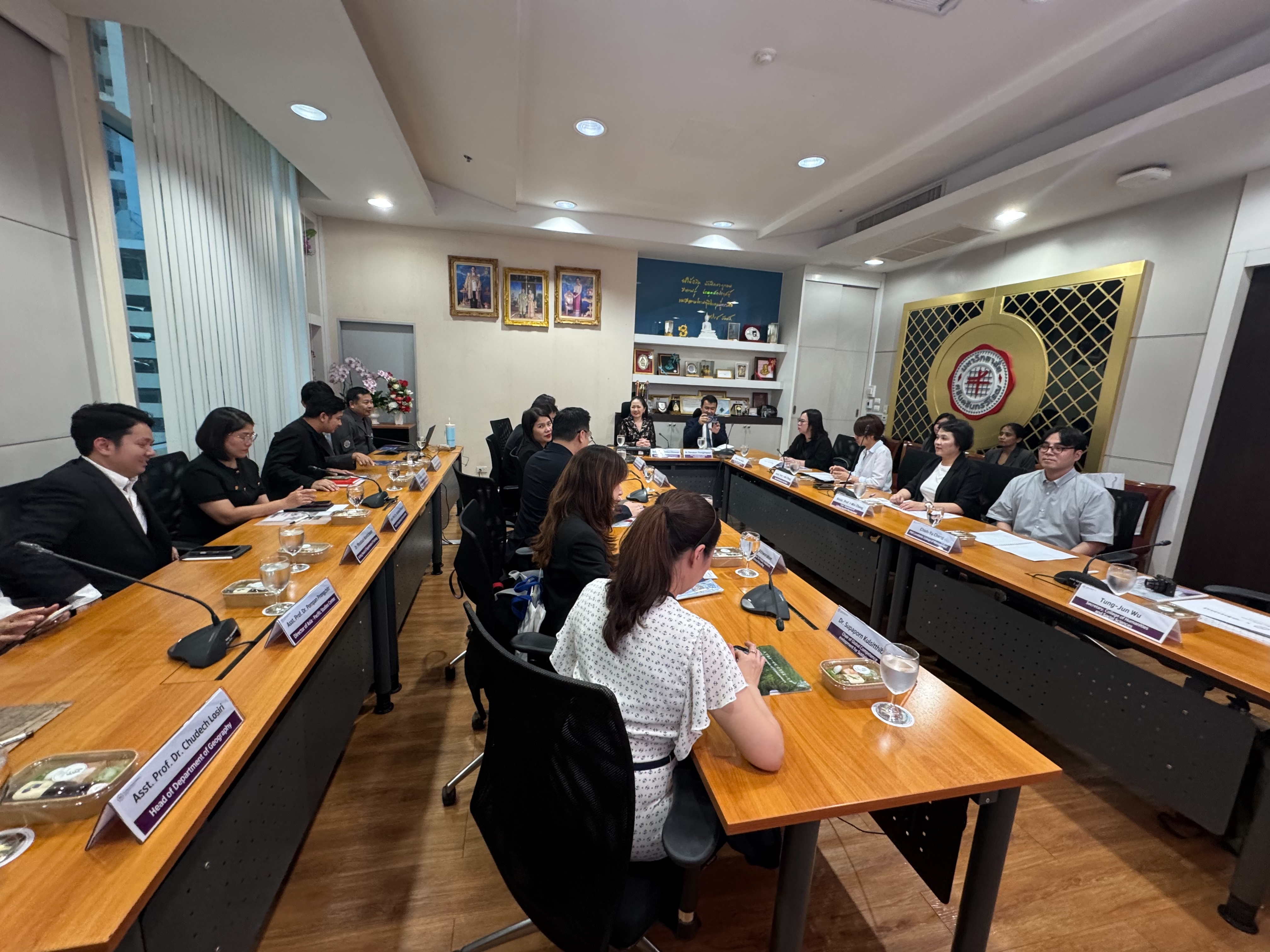 20260423人社學院與詩納卡寧威洛大學Srinakharinwirot University(SWU)社會科學院交流過程