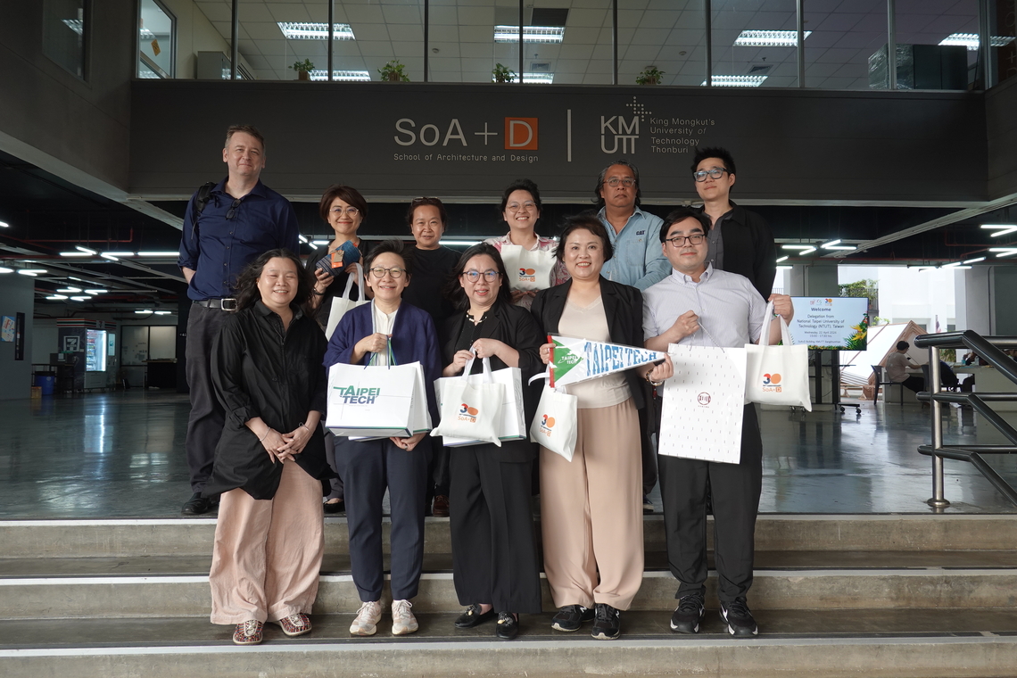 與KMUTT 蒙庫國王科技大學國際學院及社科院交流過程
